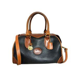 Vintage Dooney & Bourke Graystone Satchel Doctors Bag All Weather Leather